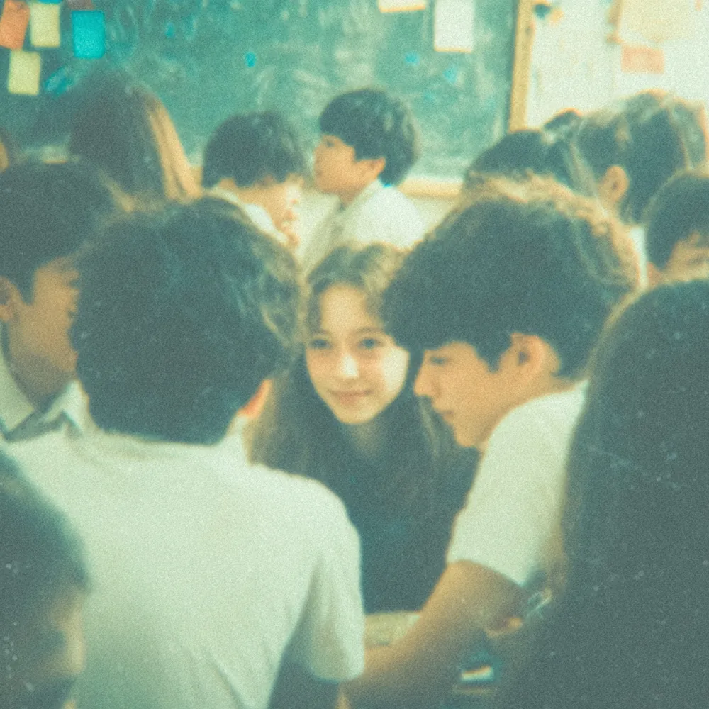 High school students in a classroom setting